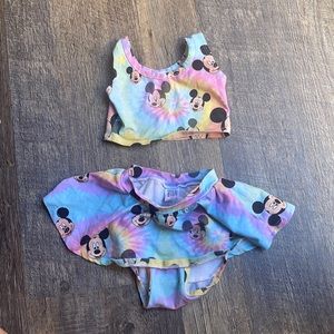 2T the dye Mickey two piece